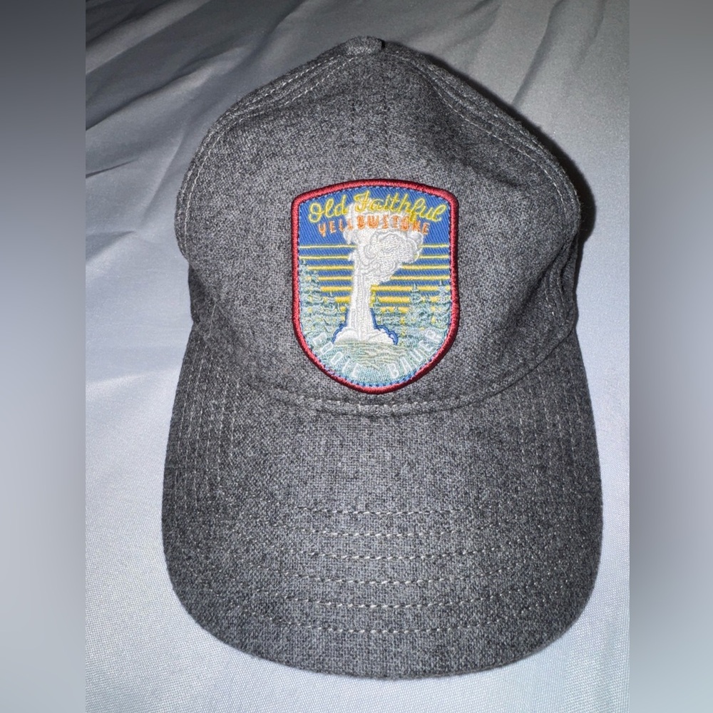 Eddie Bauer Yellowstone National Park Strapback Hat Wool Blend Cap Unisex